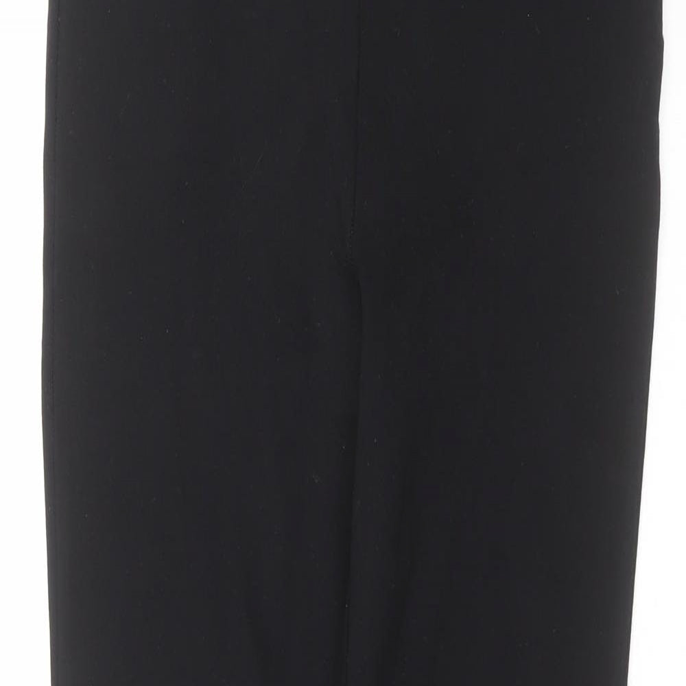 Papaya Womens Black   Trousers  Size 10 L27 in