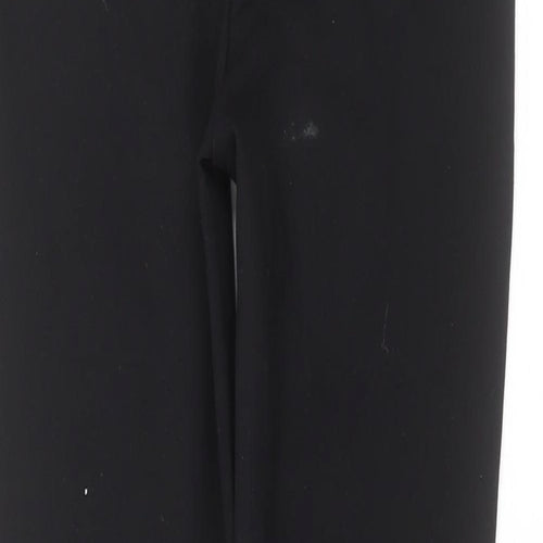 Papaya Womens Black   Trousers  Size 10 L27 in