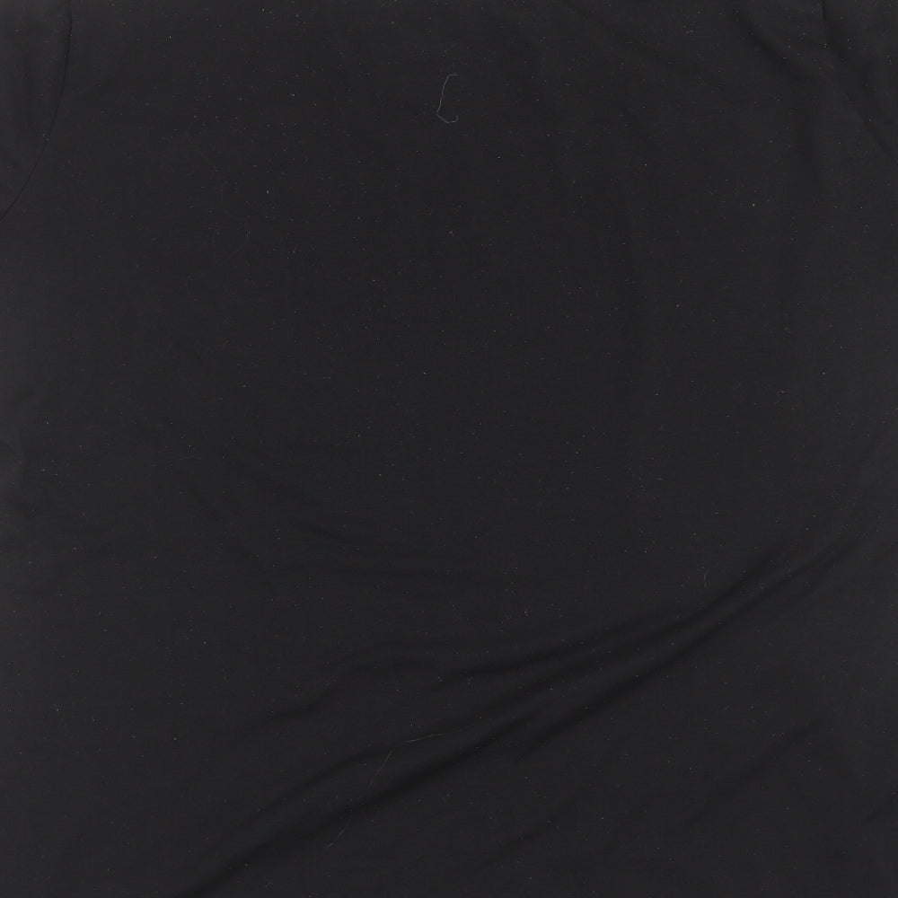 Preworn Womens Black   Basic T-Shirt Size XL  - Spice girls