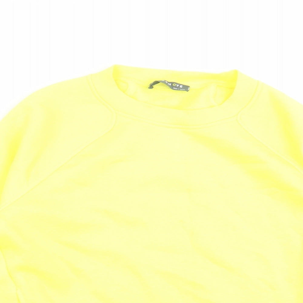 Marks and Spencer Womens Yellow   Pullover Sweatshirt Size 12
