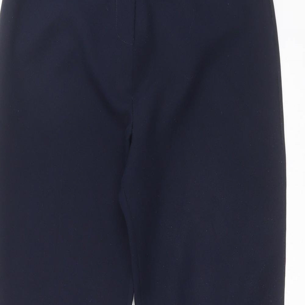 Preworn Womens Black   Trousers  Size 28 in L29 in
