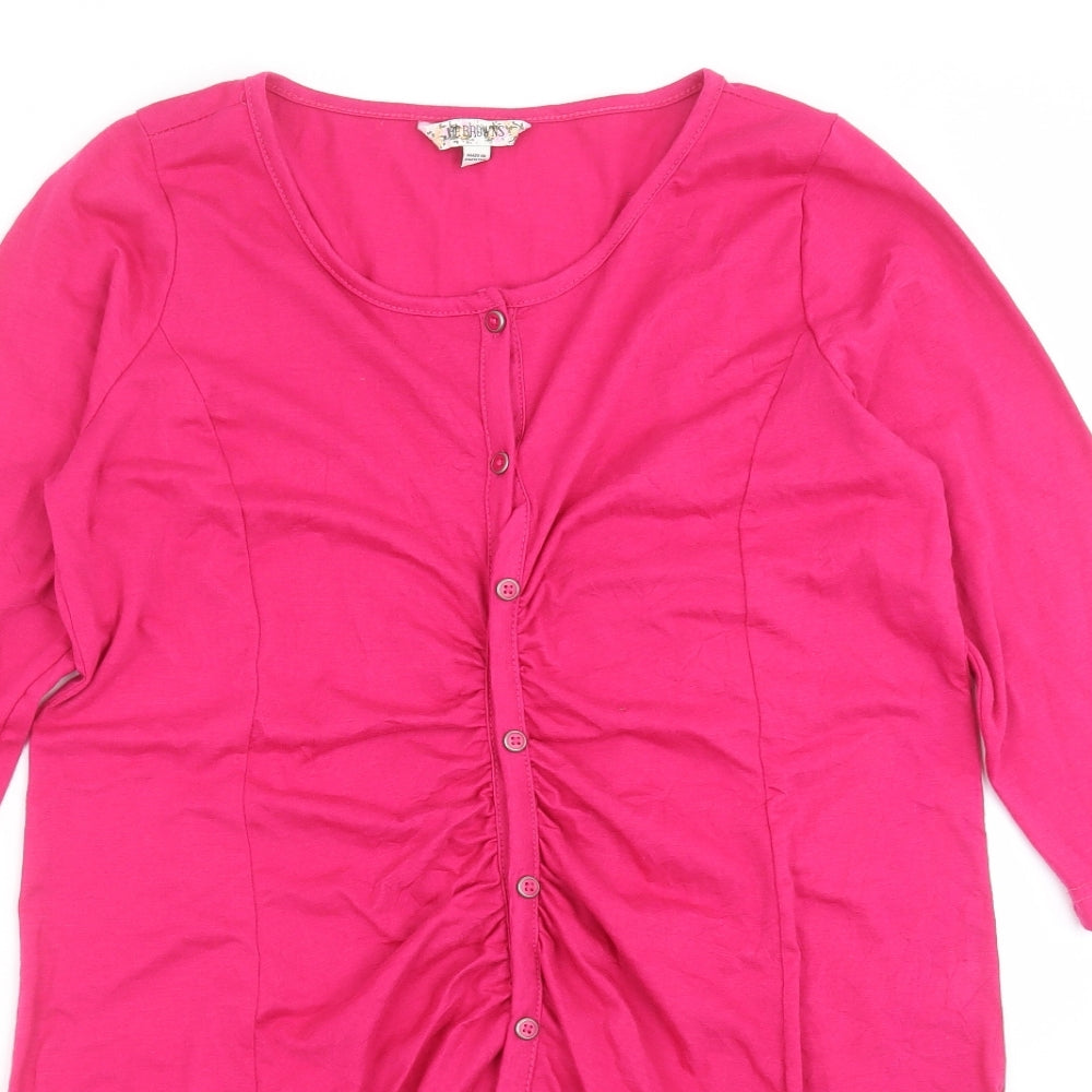 Joe Browns Womens Pink   Basic Blouse Size 14