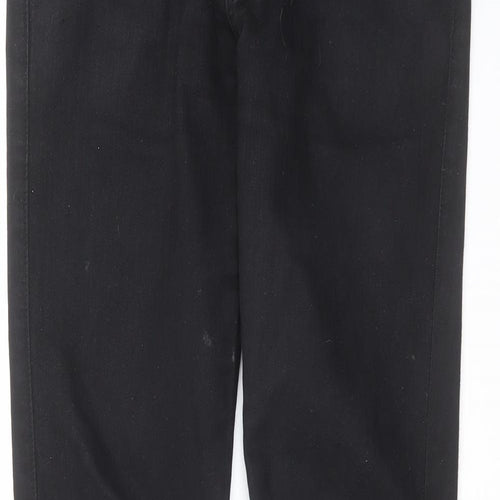 future generation Womens Black  Denim Straight Jeans Size 10 L31 in