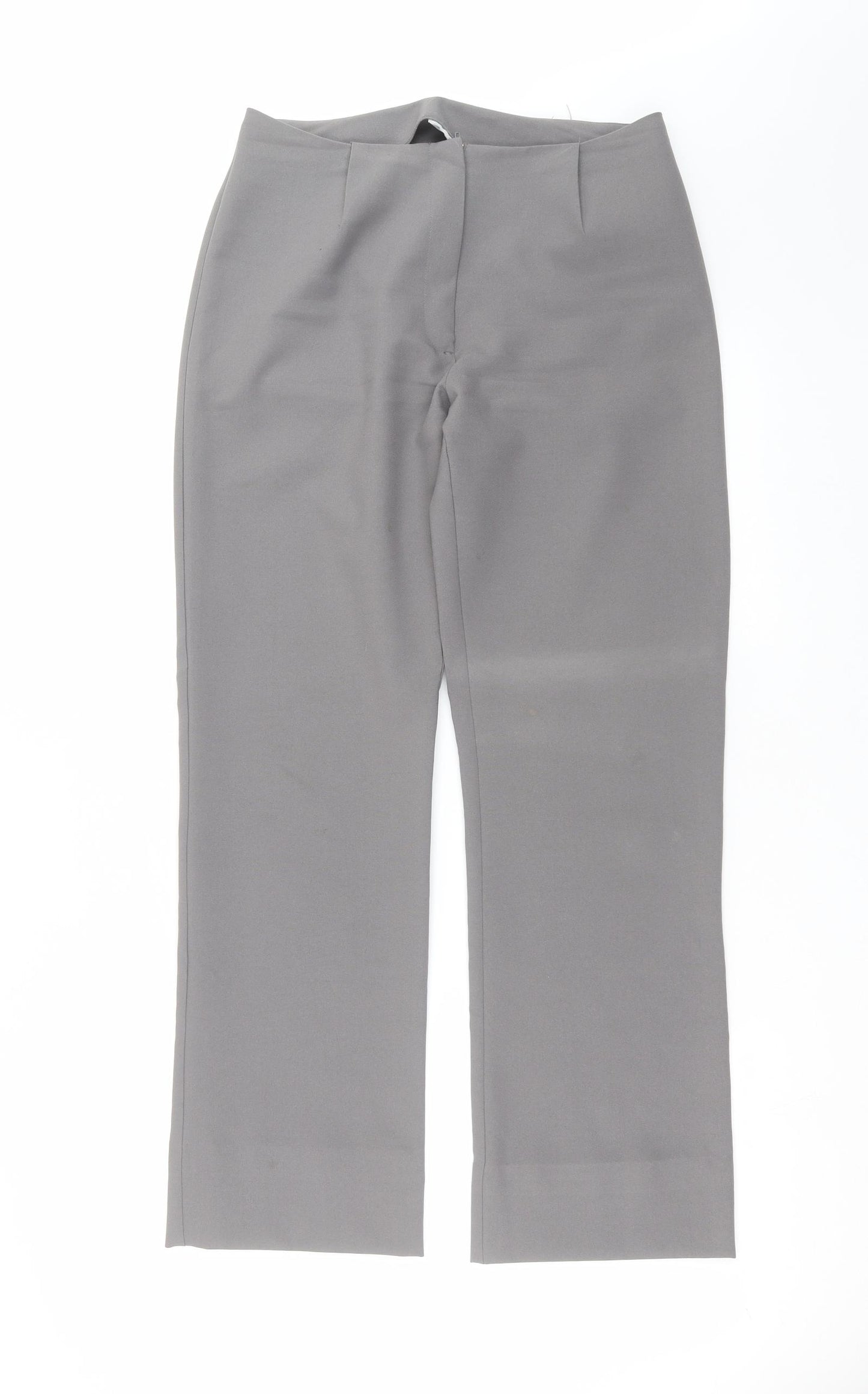 Preworn Womens Grey   Trousers  Size 12 L28 in
