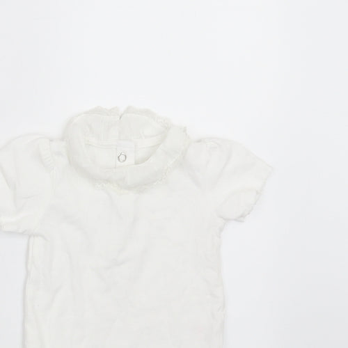 TU Baby White   Babygrow One-Piece Size 3-6 Months