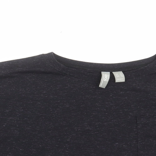 ASOS Womens Black   Cropped T-Shirt Size 8