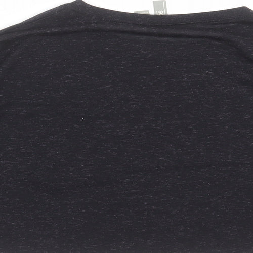 ASOS Womens Black   Cropped T-Shirt Size 8
