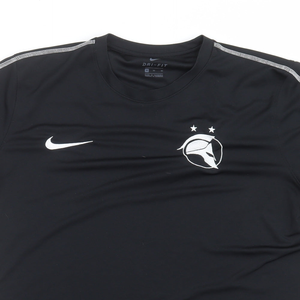 Nike Mens Black   Basic T-Shirt Size XL