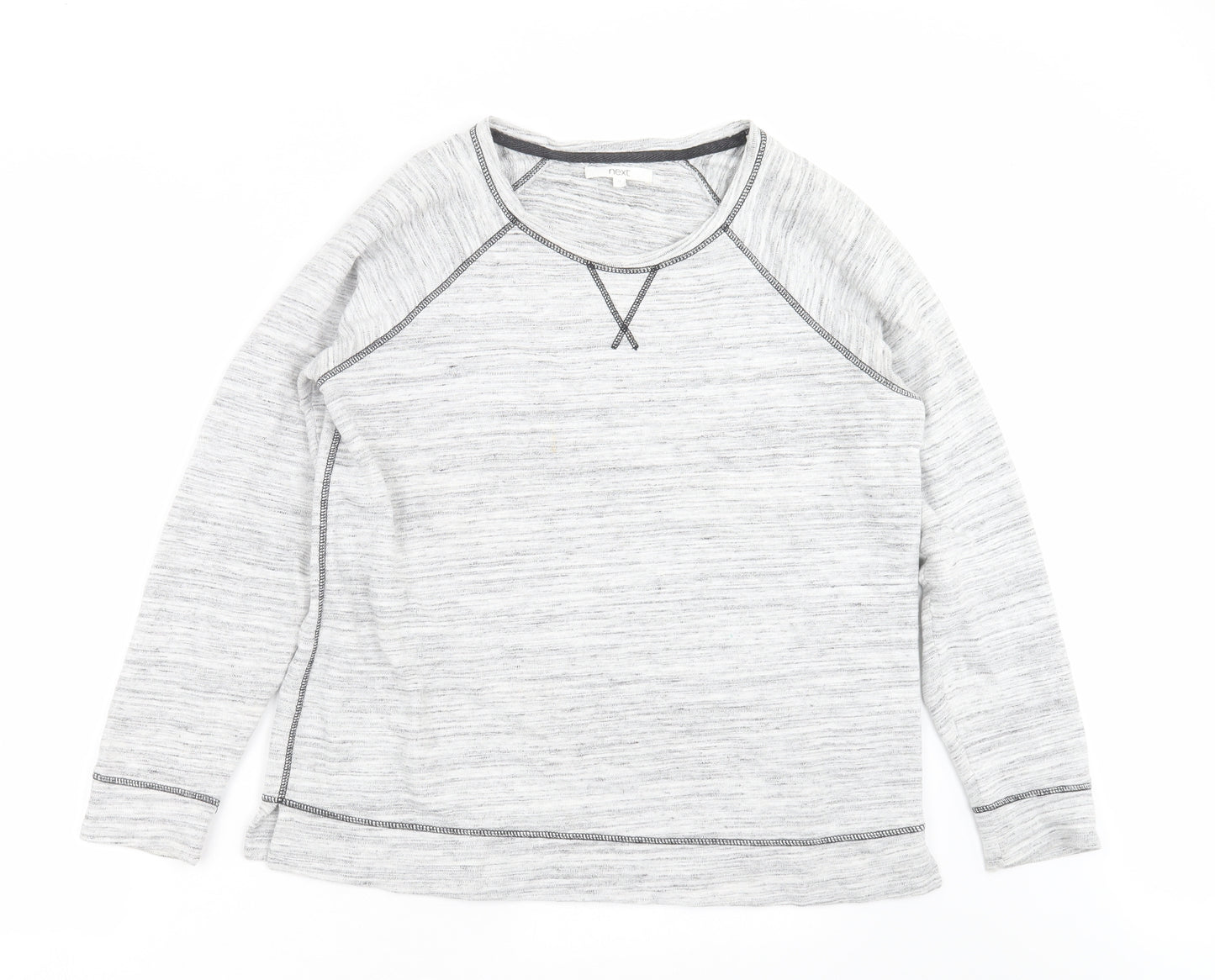 NEXT Womens Grey   Pullover Sweatshirt Size 14