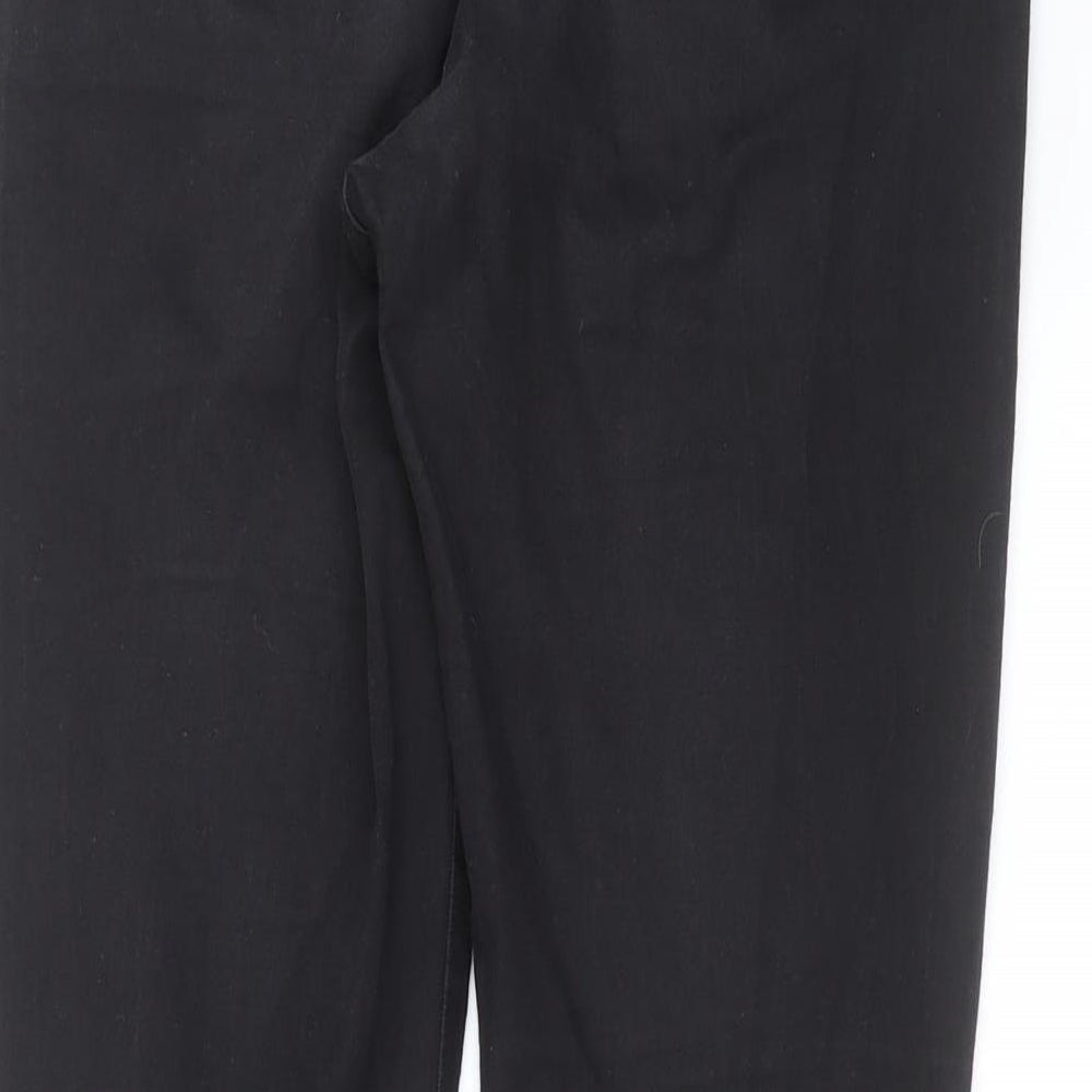 Primark Womens Black  Denim Skinny Jeans Size 12 L29 in