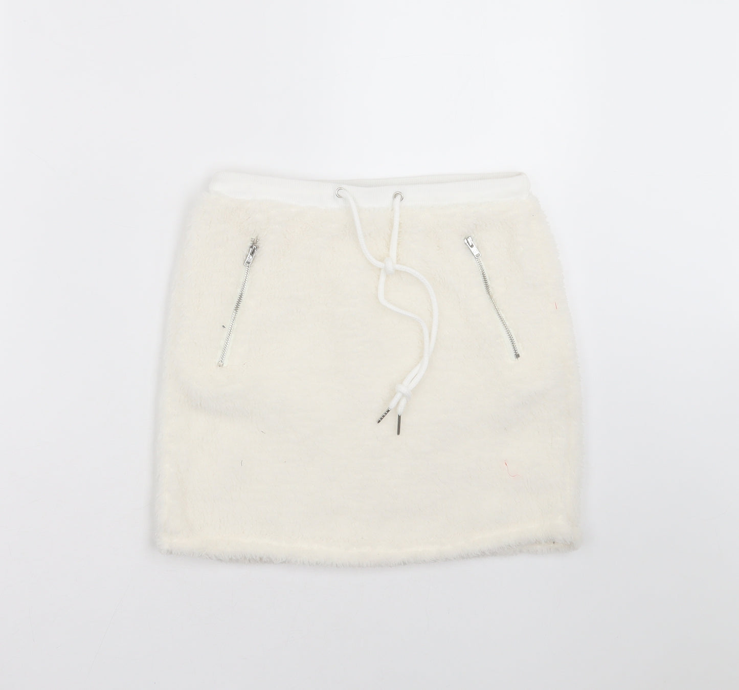 SheIn Womens Ivory   Mini Skirt Size XS