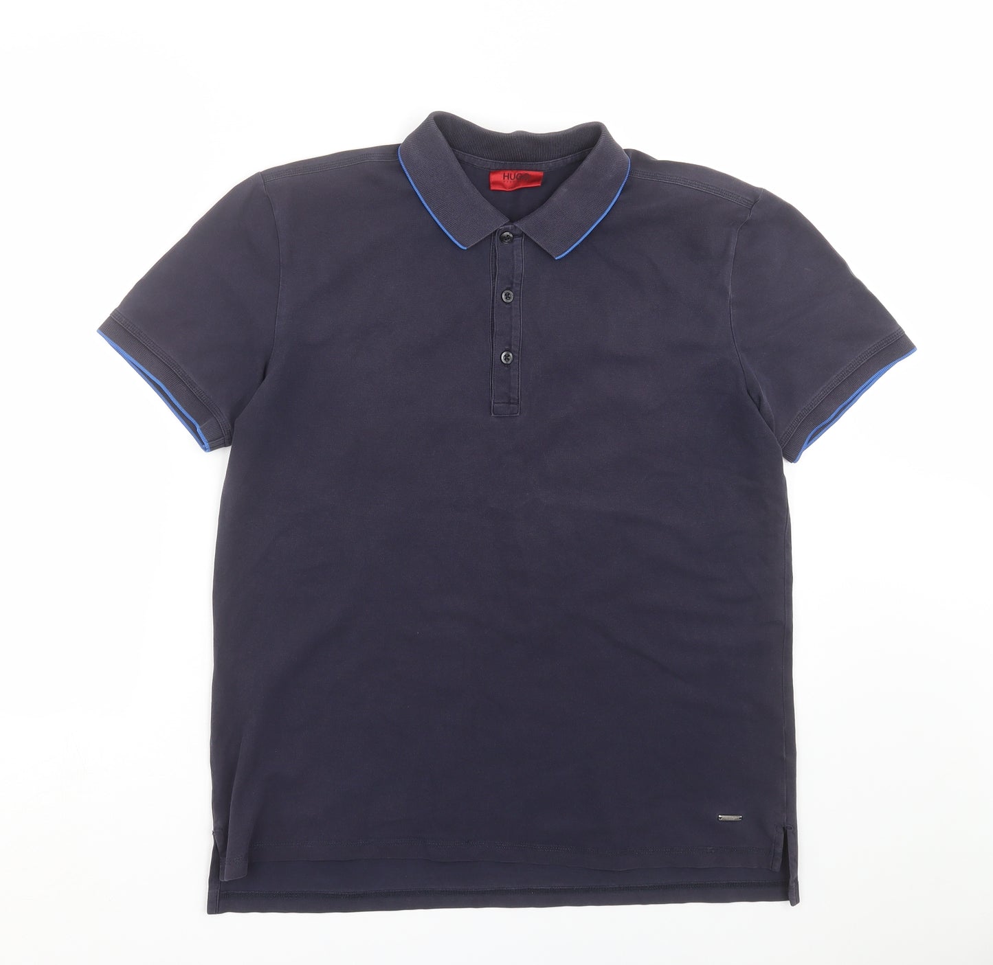 HUGO BOSS Mens Blue    Polo Size L