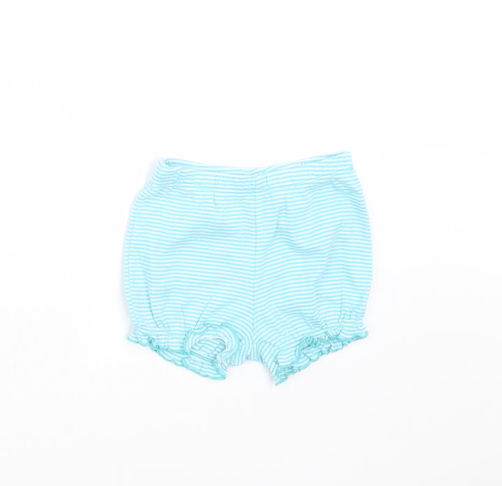 Carter's Baby Blue Striped   Trousers Size 12 Months  - shorts