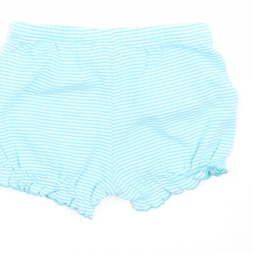 Carter's Baby Blue Striped   Trousers Size 12 Months  - shorts