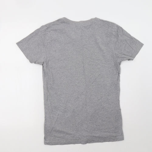 earth positive Womens Grey   Basic T-Shirt Size M