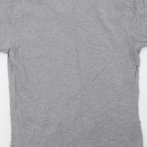 earth positive Womens Grey   Basic T-Shirt Size M