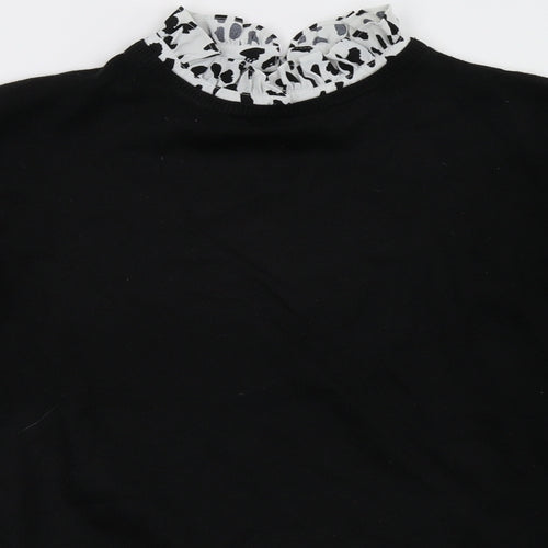 Matalan Womens Black   Pullover Sweatshirt Size 10