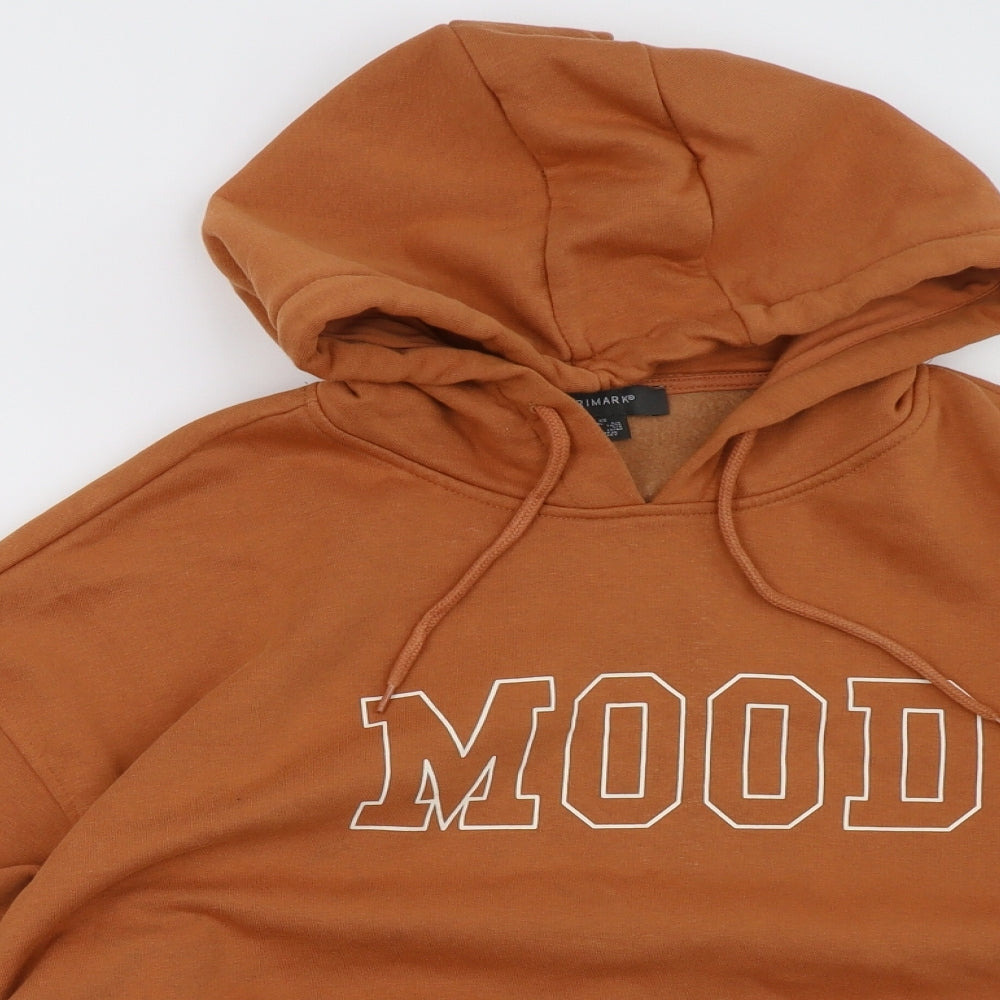 Primark Womens Brown   Pullover Hoodie Size 8