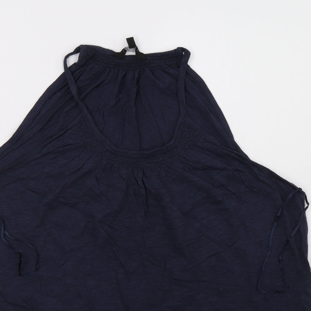 New Look Womens Blue   Basic Tank Size 18