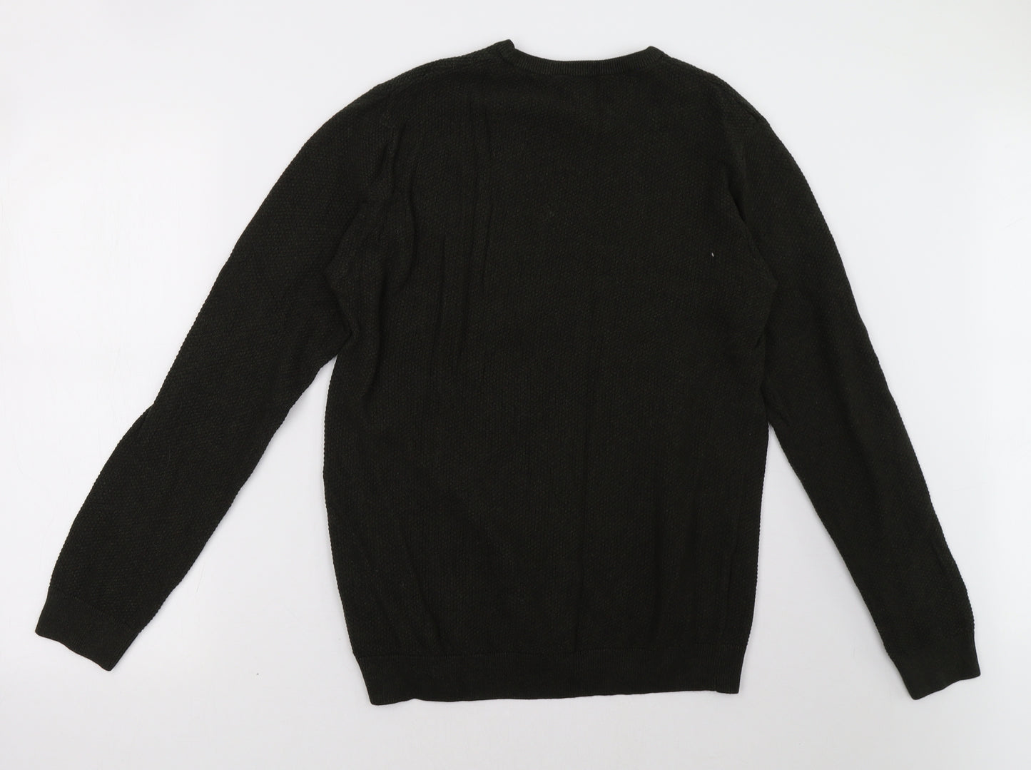 Cedar Wood State Mens Green   Pullover Sweatshirt Size L