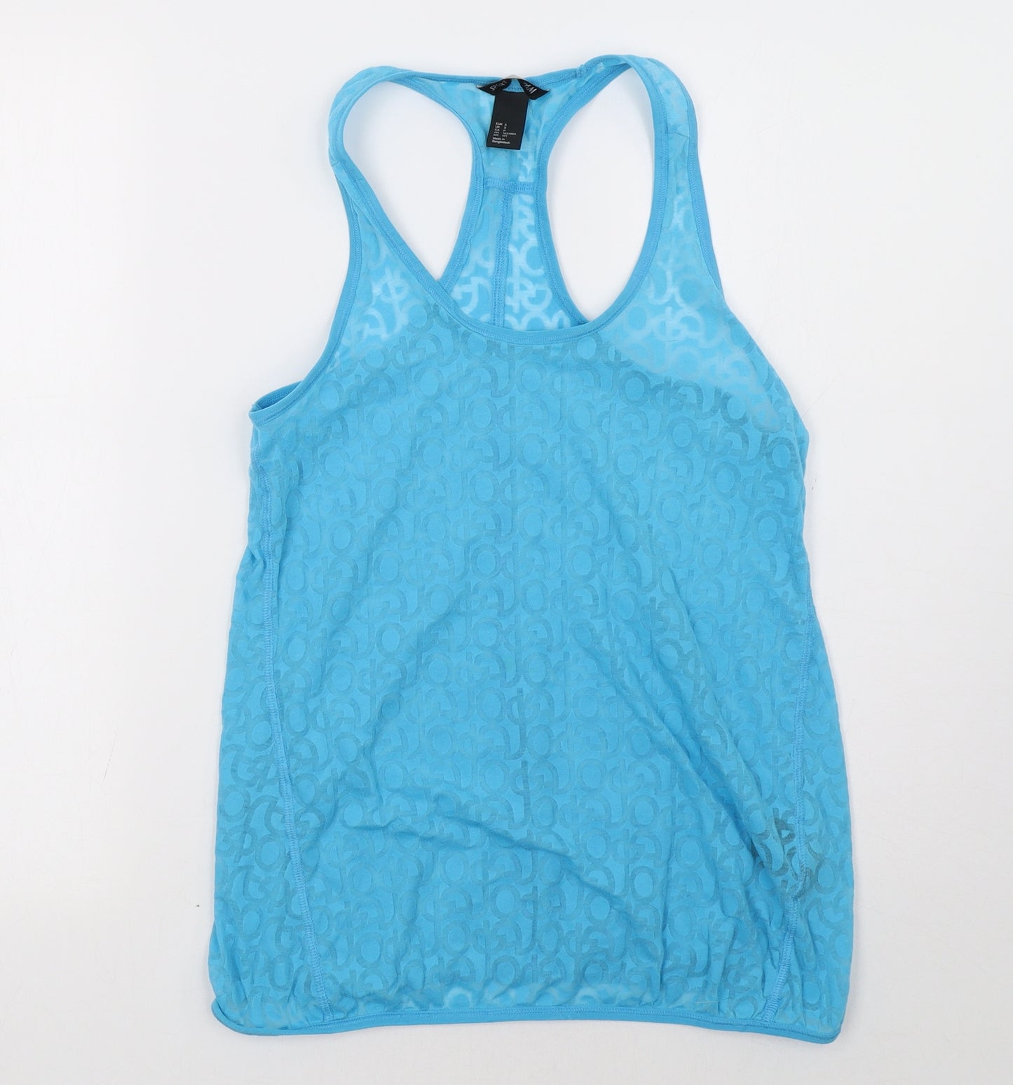 H&M Womens Blue   Basic Tank Size S