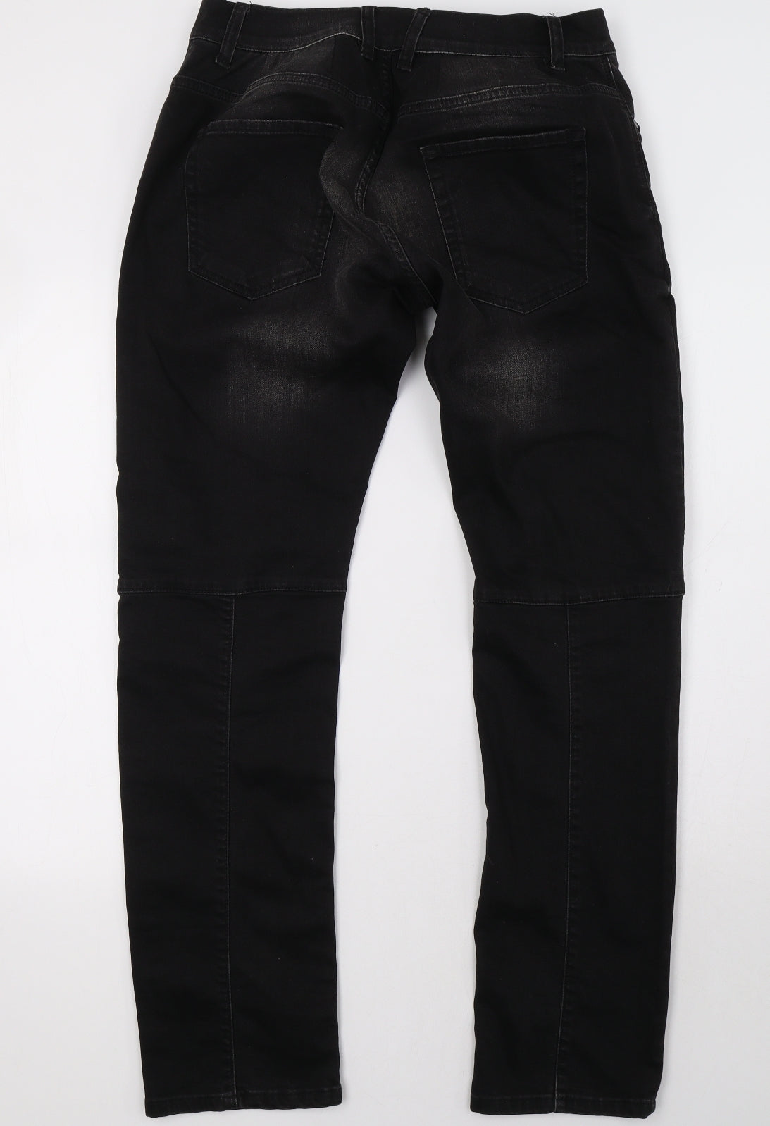 vendora Mens Black   Straight Jeans Size 38 L32 in