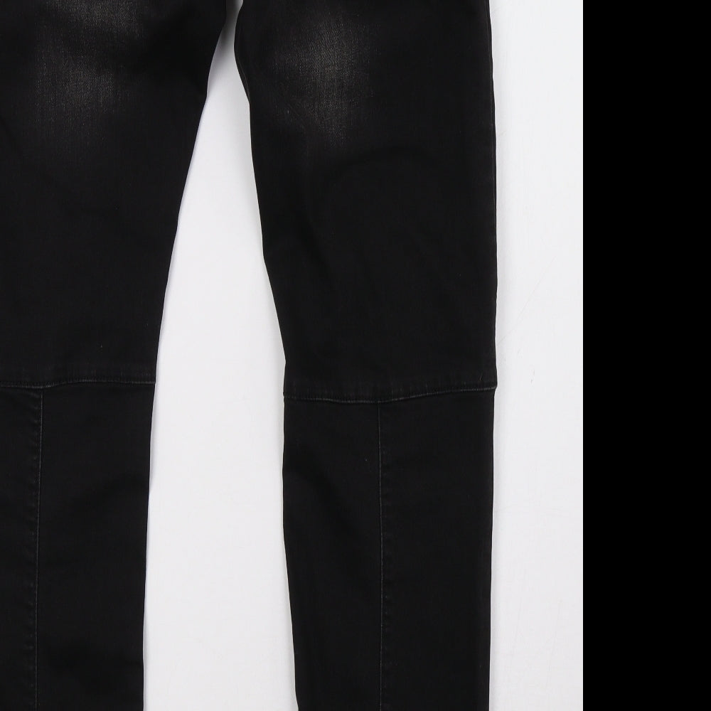 vendora Mens Black   Straight Jeans Size 38 L32 in
