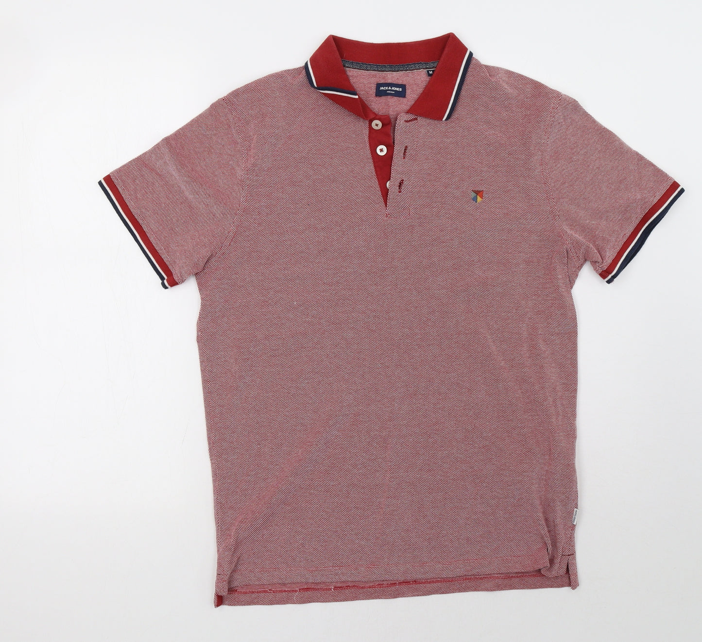 jack&jones Mens Red    Polo Size M