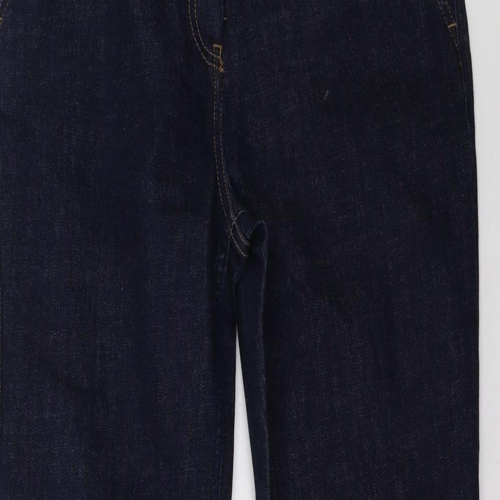 NEXT Womens Blue   Wide-Leg Jeans Size 12 L34 in