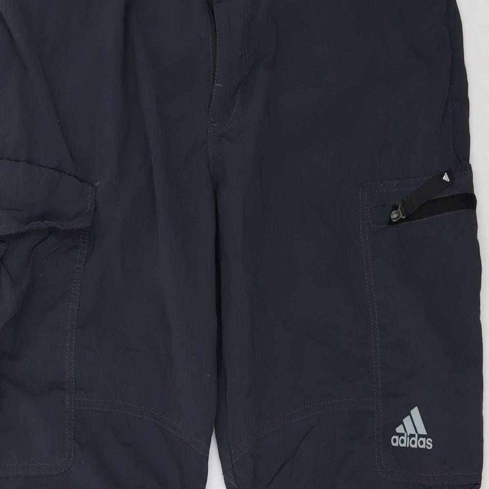 adidas Mens Grey   Trousers  Size 38 L32 in