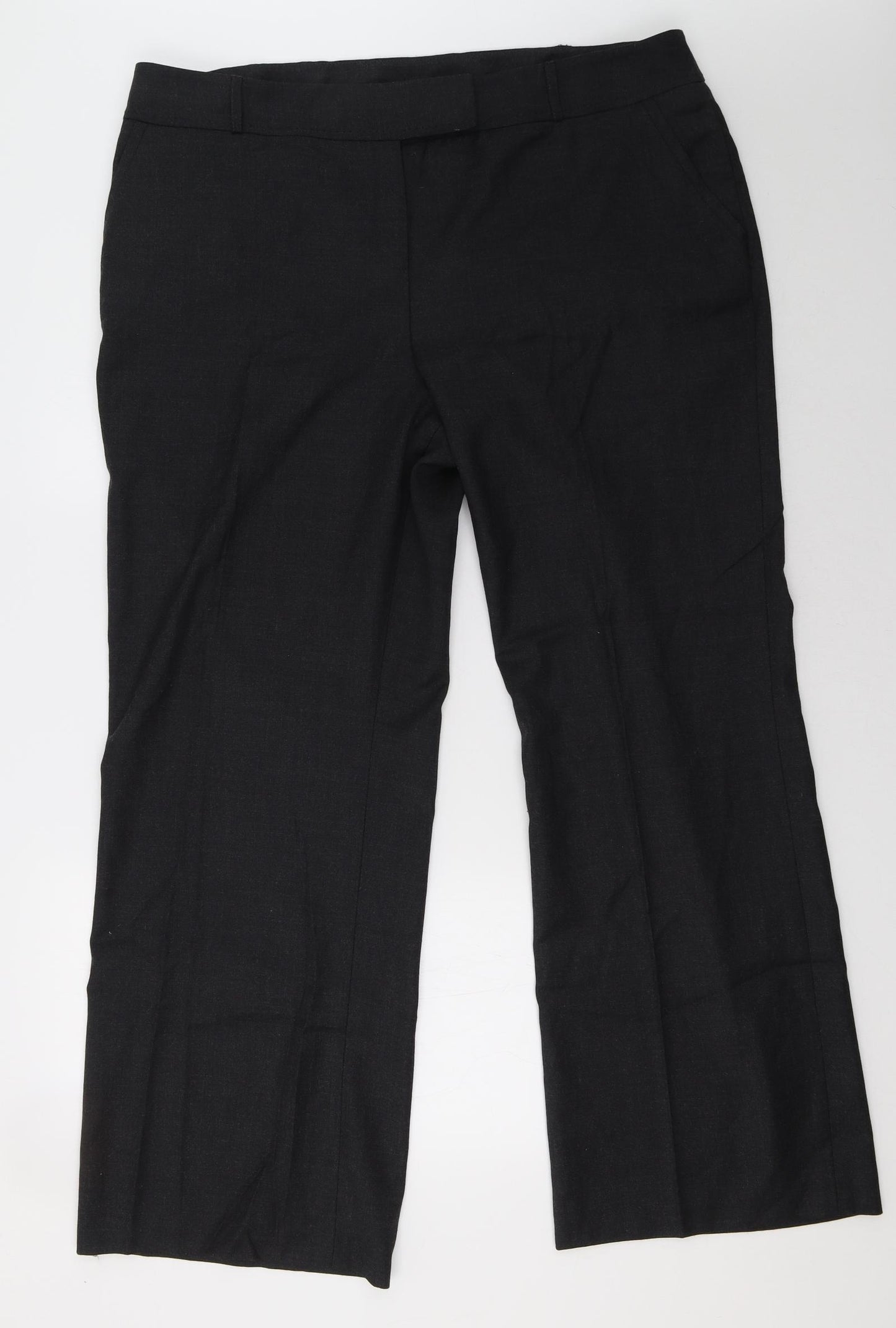 Marks and Spencer Womens Grey   Trousers  Size 20 L34 in