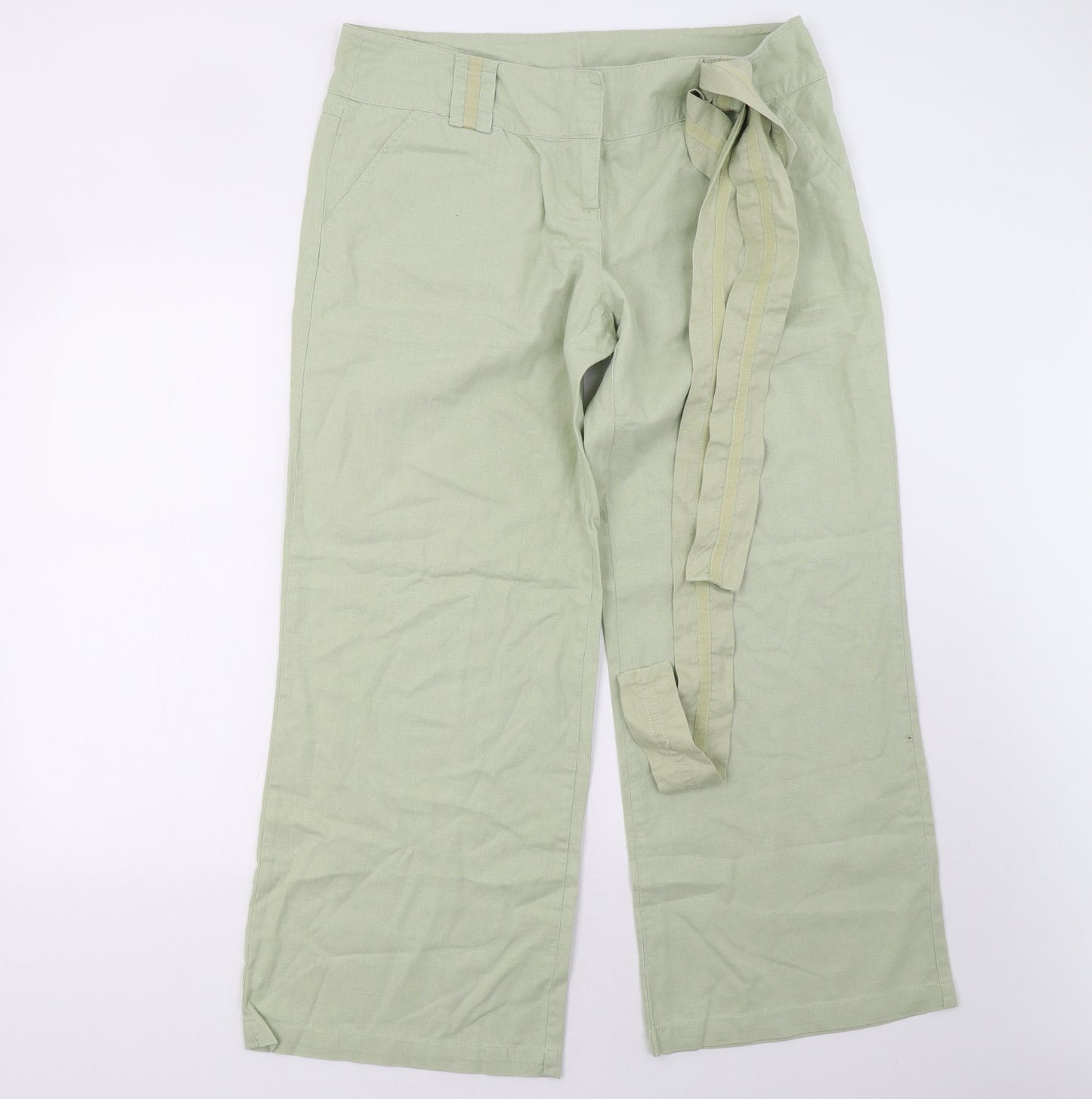 NEXT Womens Green   Trousers  Size 16 L32 in