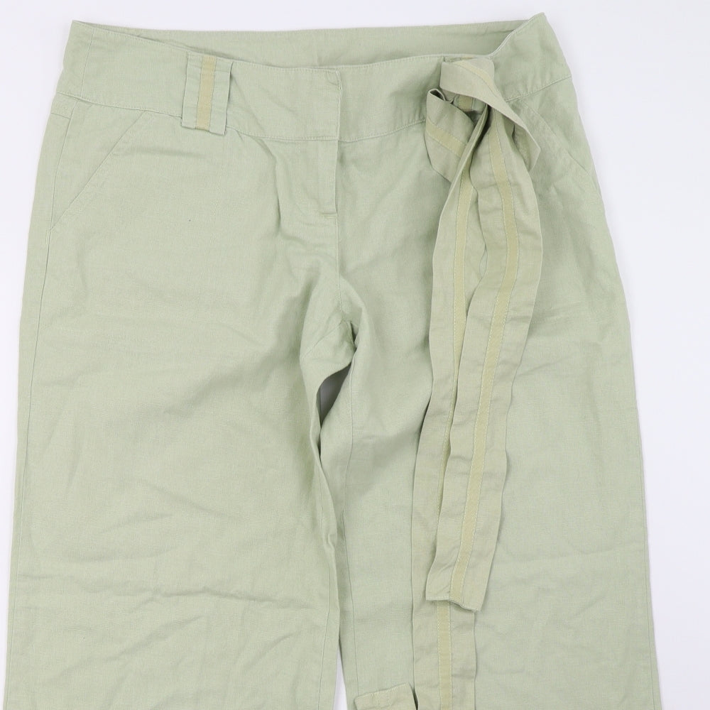 NEXT Womens Green   Trousers  Size 16 L32 in