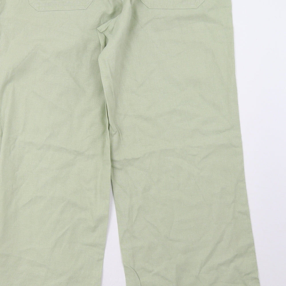 NEXT Womens Green   Trousers  Size 16 L32 in