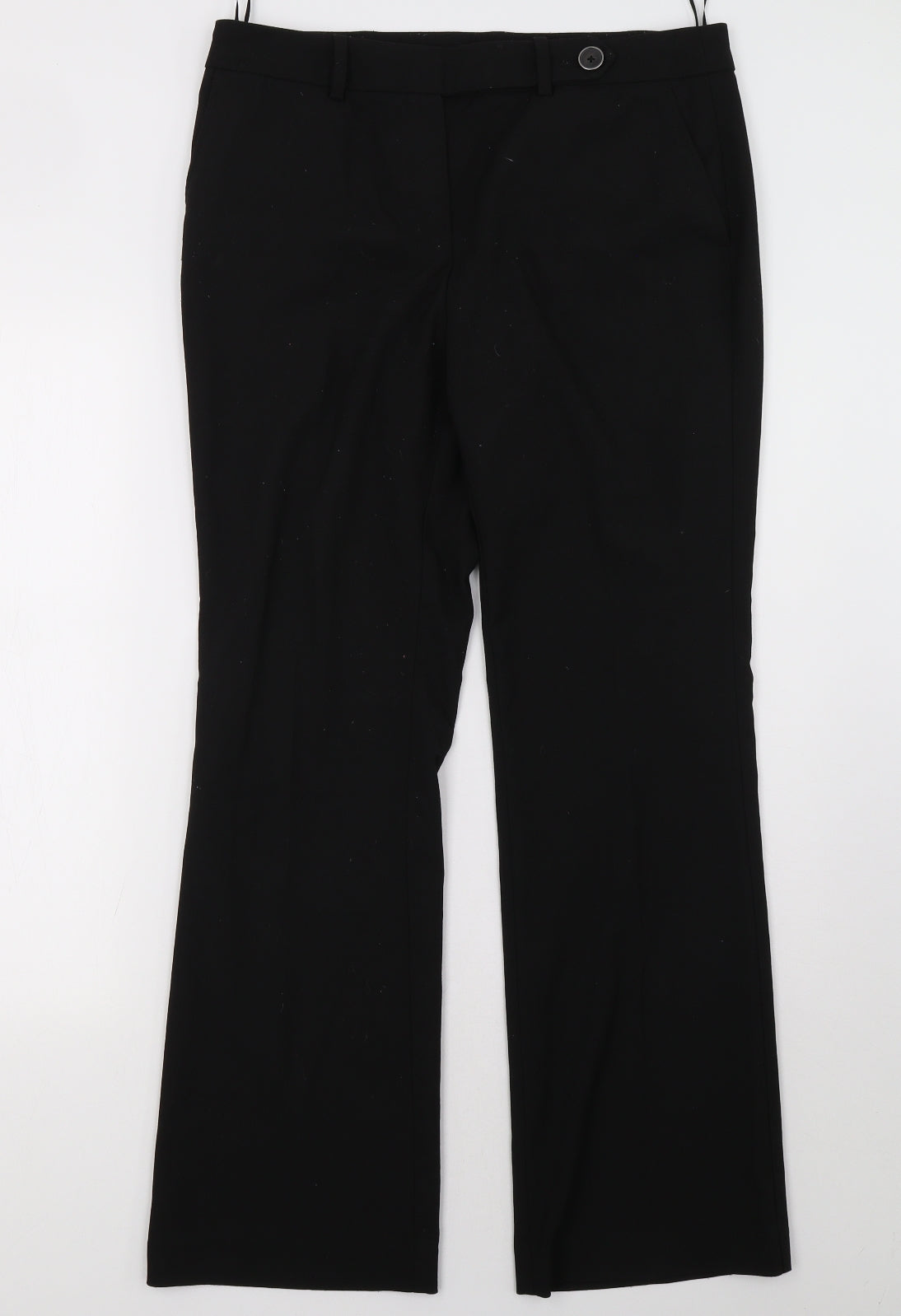 NEXT Womens Black   Trousers  Size 12 L32 in