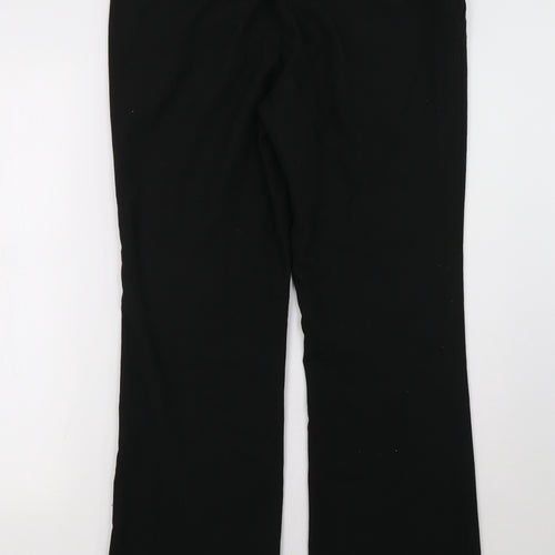 NEXT Womens Black   Trousers  Size 12 L32 in