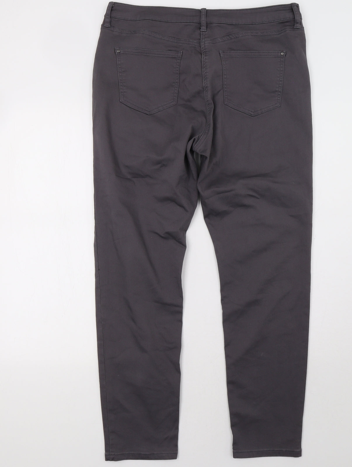 Debenhams Womens Grey   Jegging Trousers Size 16 L32 in