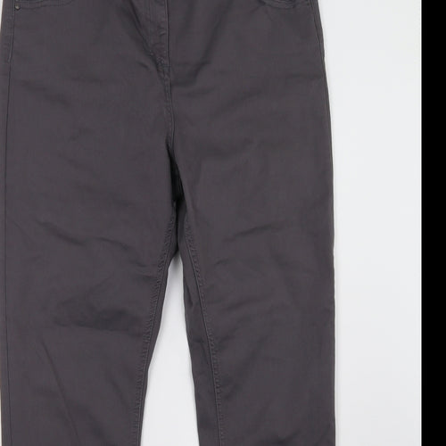 Debenhams Womens Grey   Jegging Trousers Size 16 L32 in