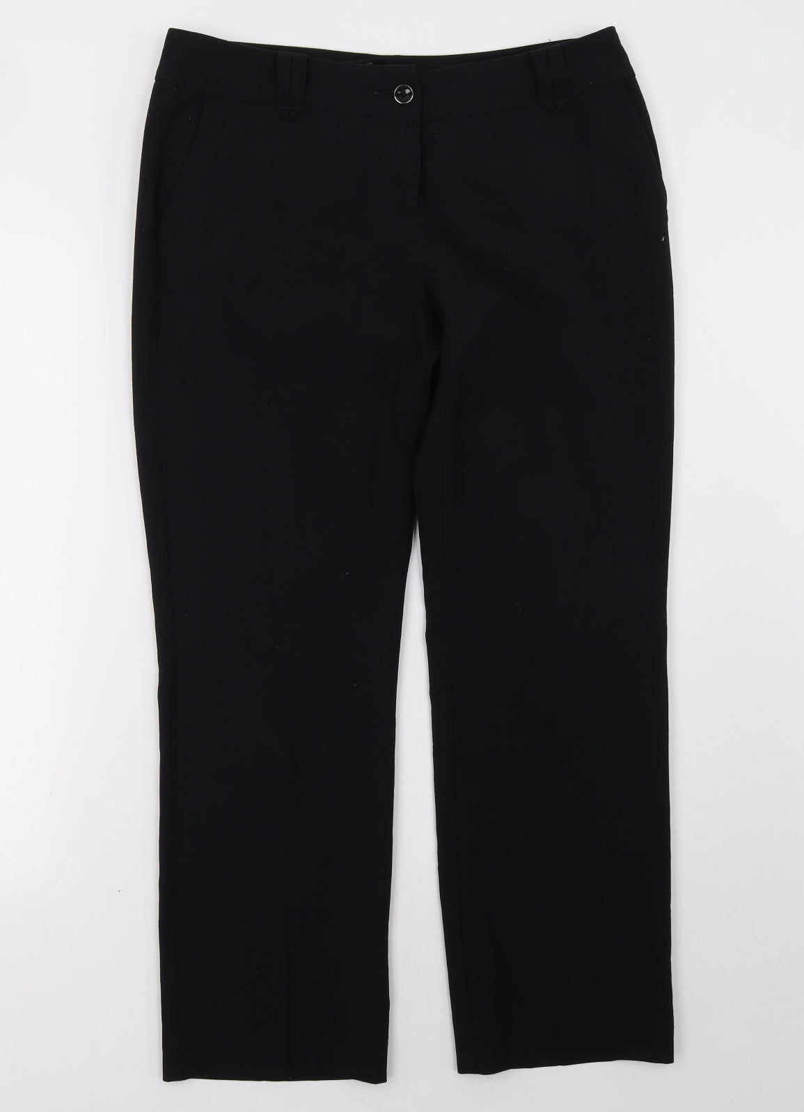 NEXT Womens Black   Trousers  Size 12 L29 in