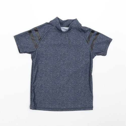 TU Boys Grey   Basic T-Shirt Size 6 Years