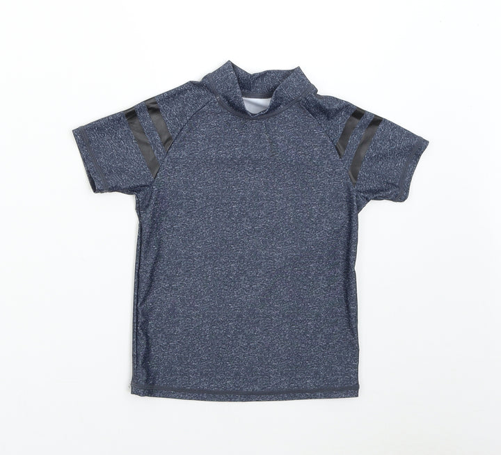 TU Boys Grey Basic T-Shirt Size 6 Years