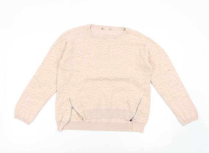 M&S Womens Pink   Pullover Sweatshirt Size 12