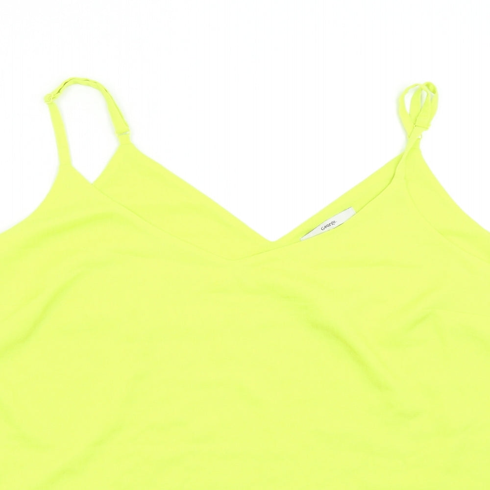 George Womens Green   Camisole Tank Size 22