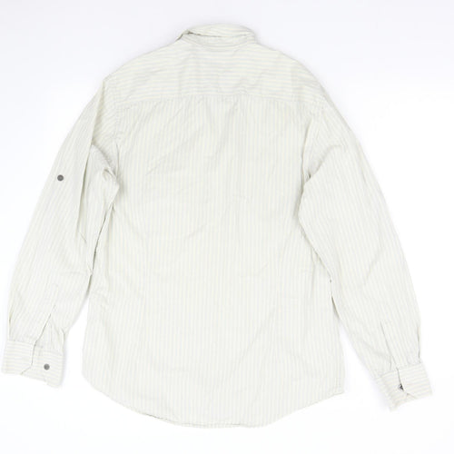 NEXT Mens Multicoloured Striped   Button-Up Size M