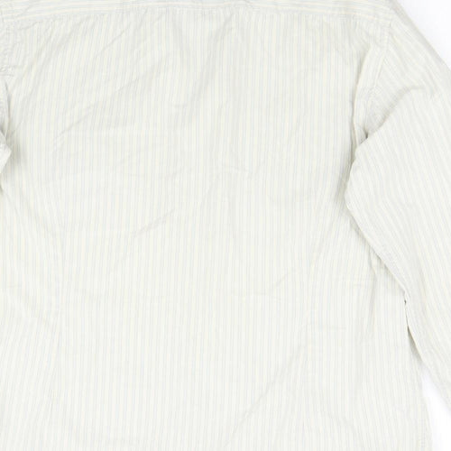 NEXT Mens Multicoloured Striped   Button-Up Size M