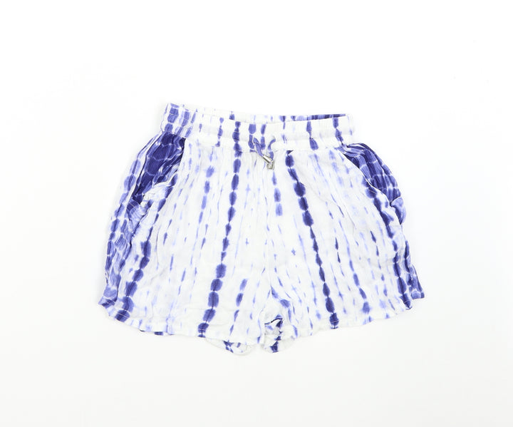 Primark Womens Blue Sweat Shorts Size 4