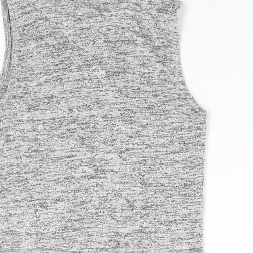 Miss Selfridge Womens Grey   Basic Tank Size 6