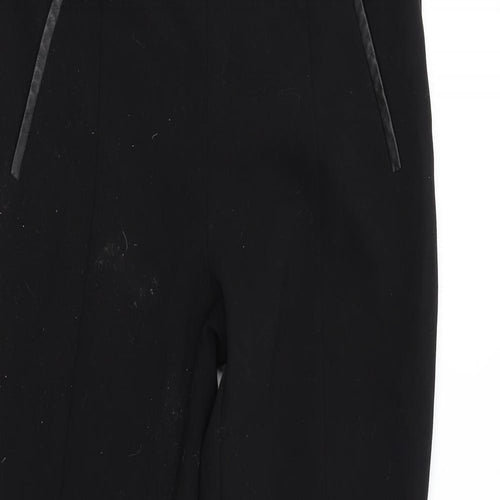 H&M Womens Black   Trousers  Size 12 L31 in