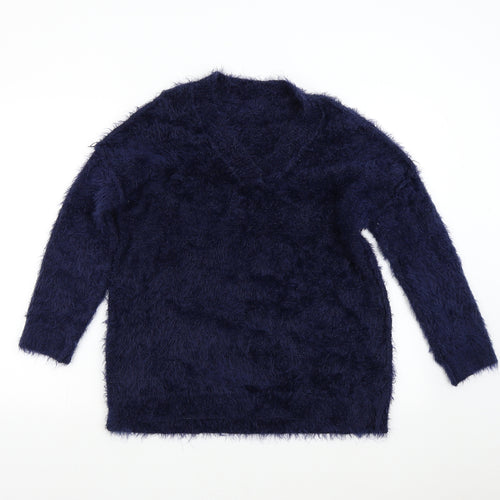 Preworn Womens Blue   Pullover Jumper Size M