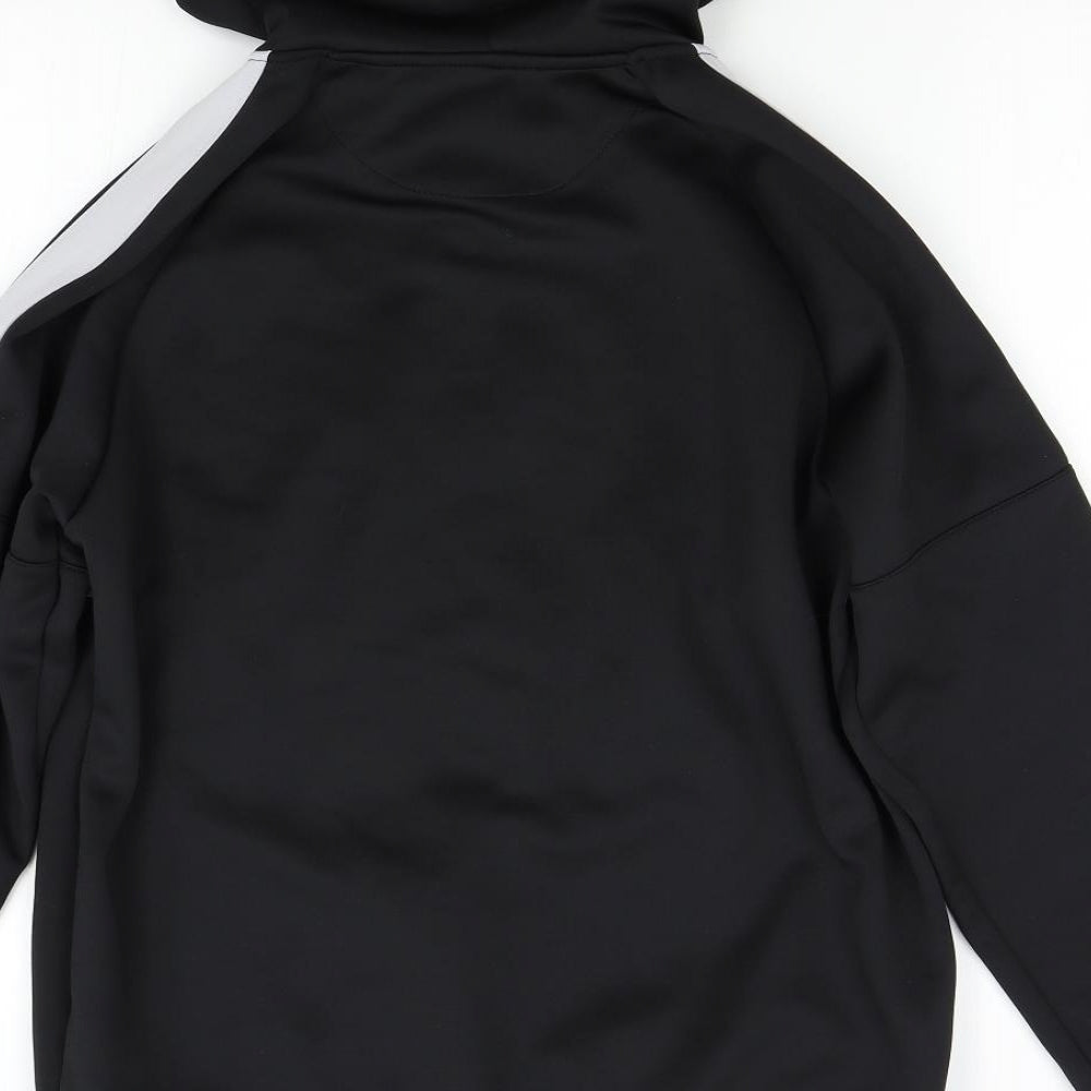 DFND Mens Black   Full Zip Hoodie Size M
